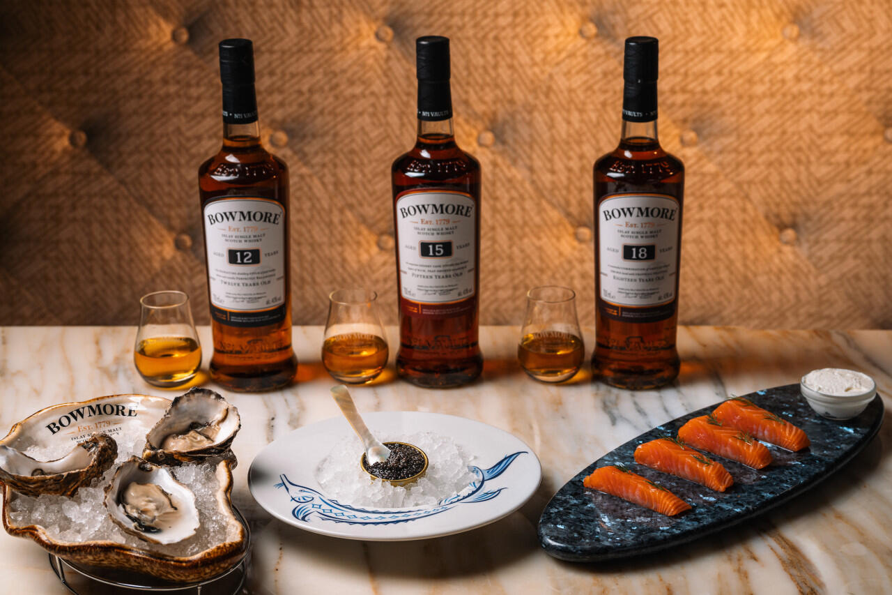Bowmore Whisky x Caviar House